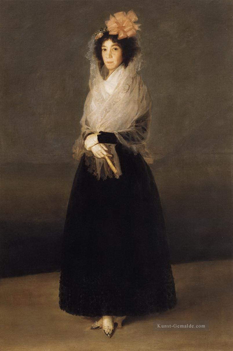 Porträt der Gräfin von Carpio Francisco de Goya Ölgemälde